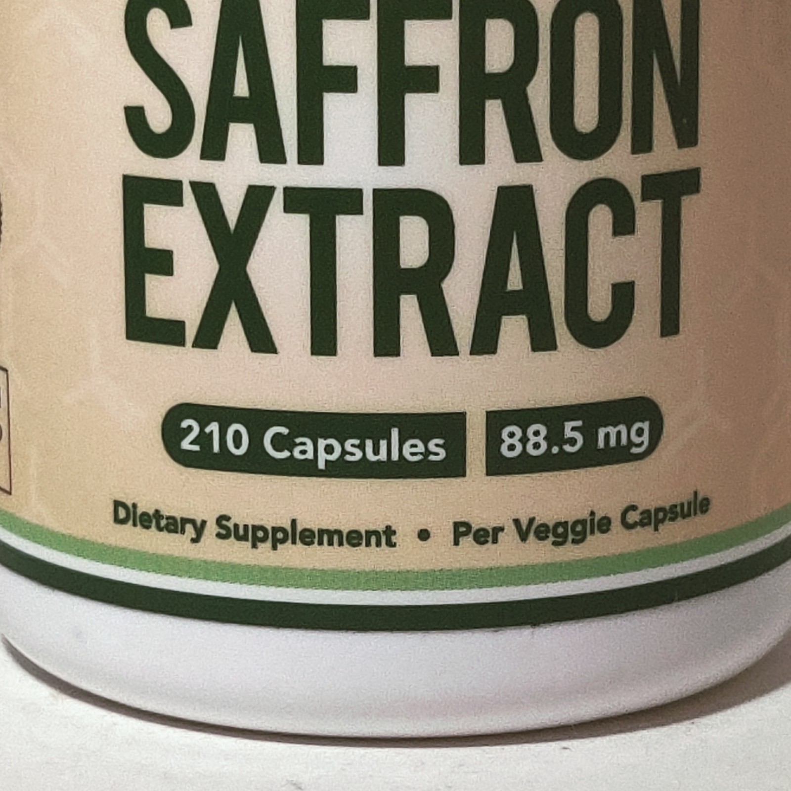Double Wood Saffron Extract 88.5 mg • 210 Capsules • Exp 10/26 New Read