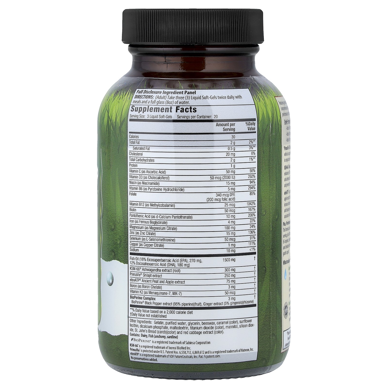 Testosterone Up, Strength & Size, 60 Liquid Softgels