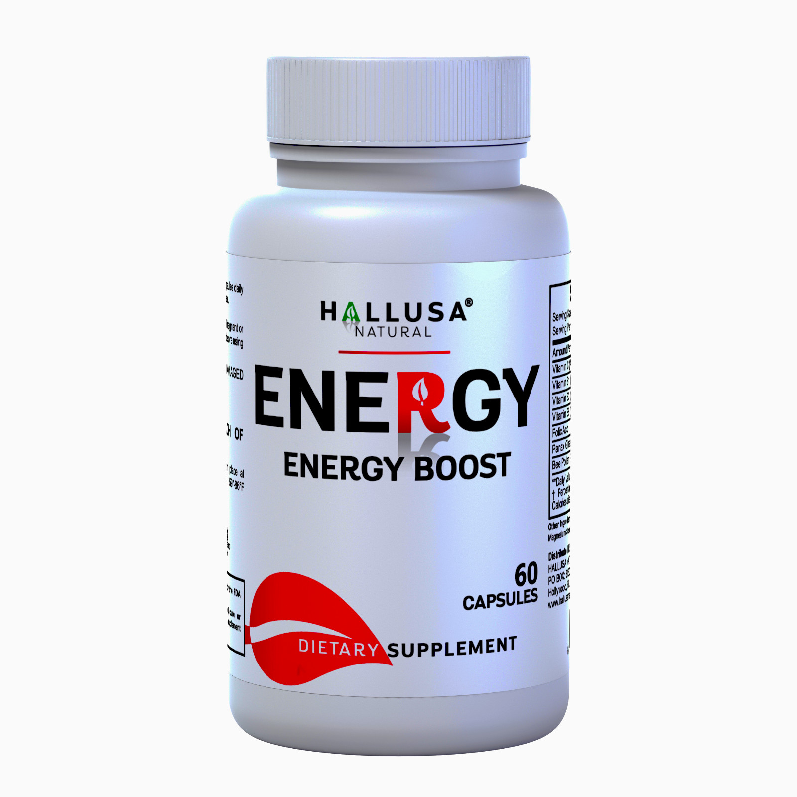 ENERGY – Enhance Vitality, Stamina & Mental Focus – Performance Booster – 60 Cap