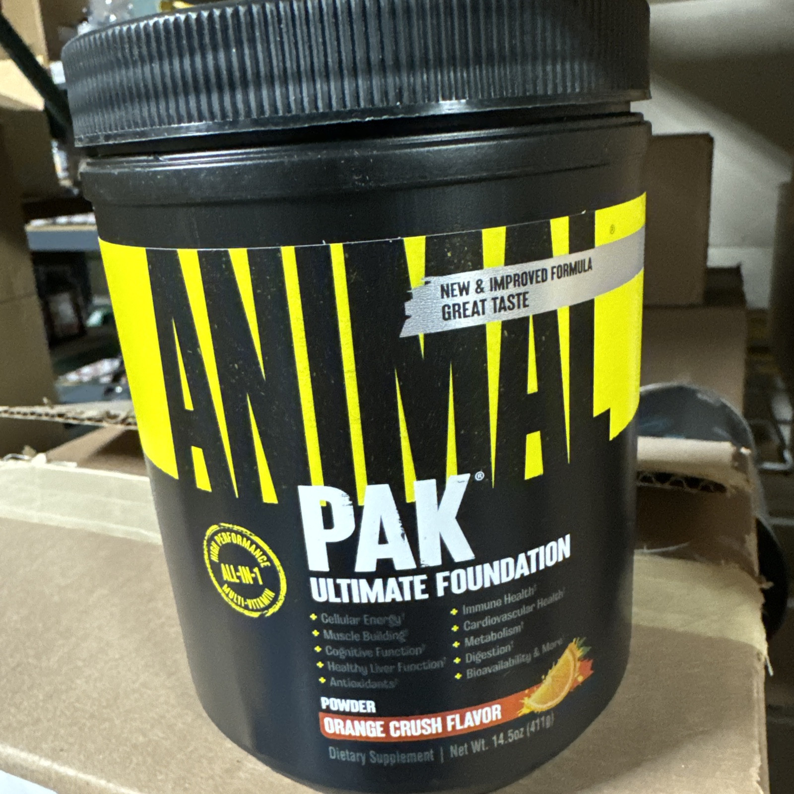 Animal Pak®, Ultimate Foundation, Orange Crush, 14.5 oz (411 g)