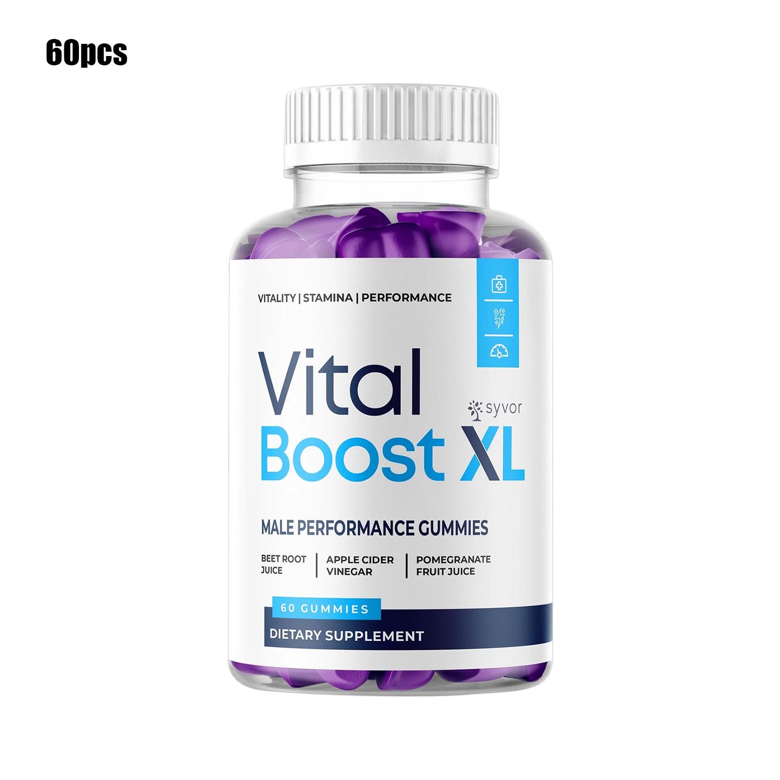 Vital Boost XL Male Gummys Improved Formula VitalBoost XL 60 Gummies