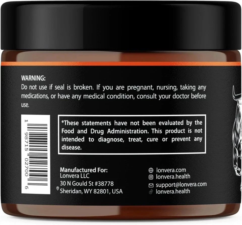 Vital Bull Beef Organ Supplement for Men – Grass Fed Organs with Heart US