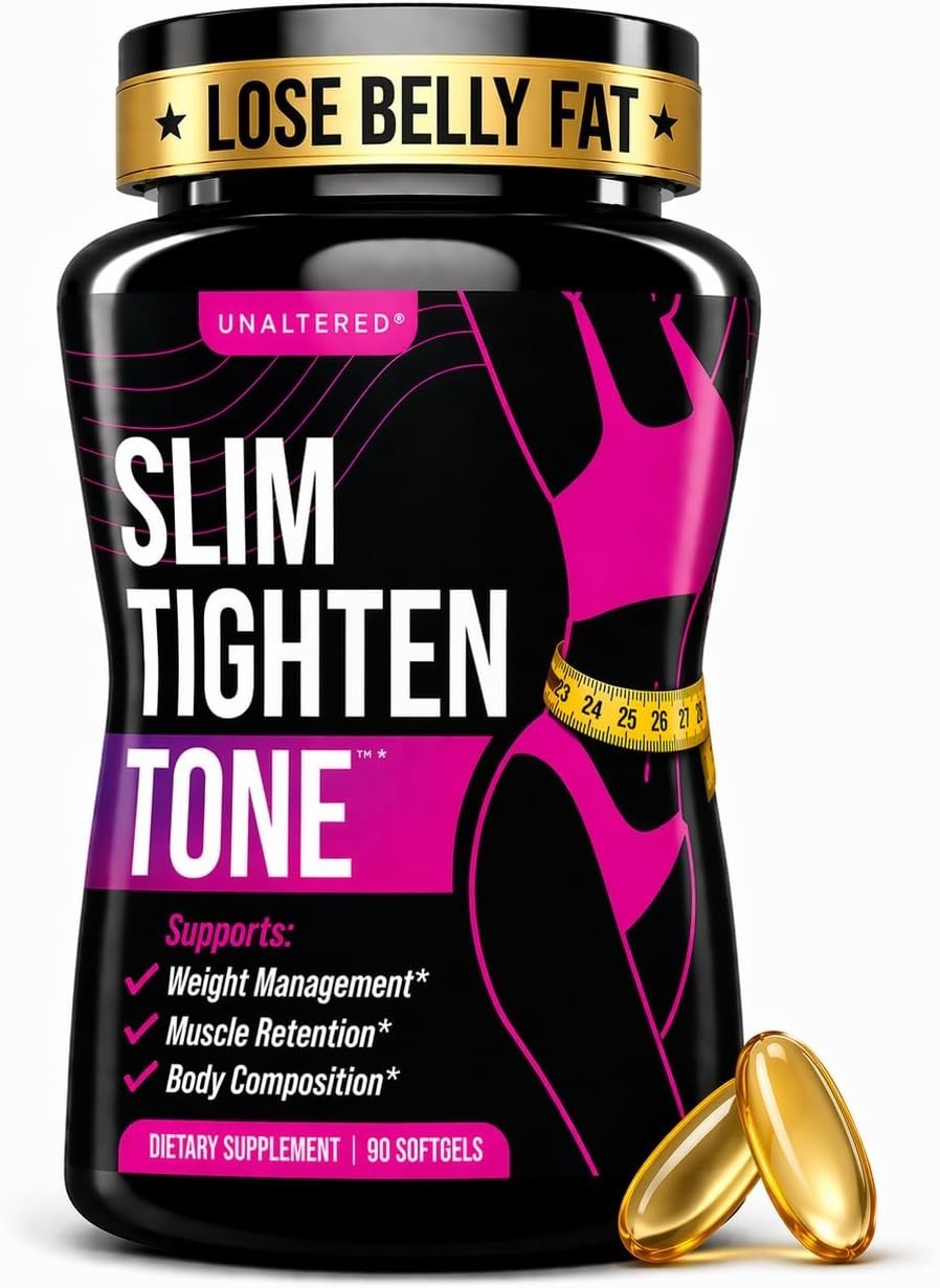 Belly Fat Burner for Women – CLA Supplement Weight Loss Pills – 90 Softgels