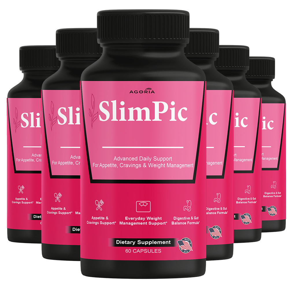 (6 Pack) Slimpic Advanced Energy & Fitness Formula VItamin Slim Pic Capsules