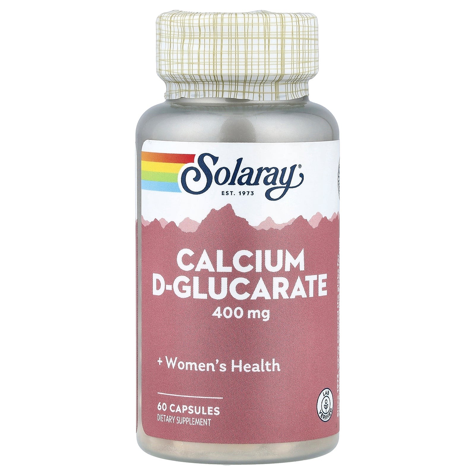 2 X Solaray, Calcium D-Glucarate, 60 Capsules
