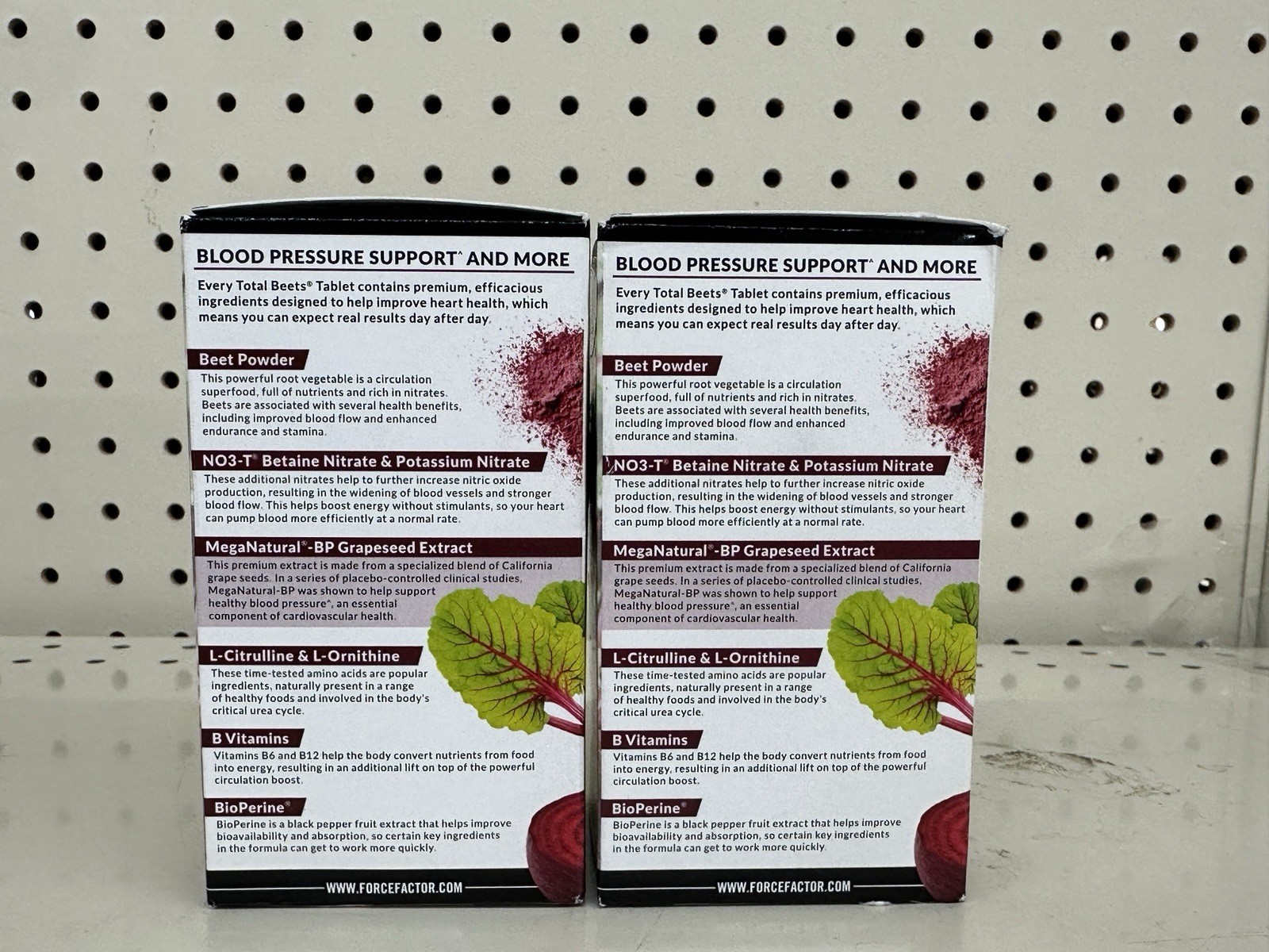 2 Total Beets Circulation Superfood Beet Root with Blood Pressure Support 120ct
