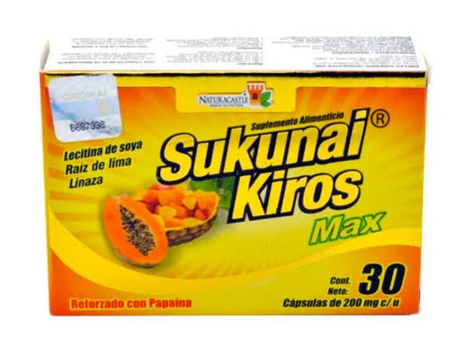 4 Pack Sukunai Kiros MAX Original 120 Cap 200mg Exp 2026 Up