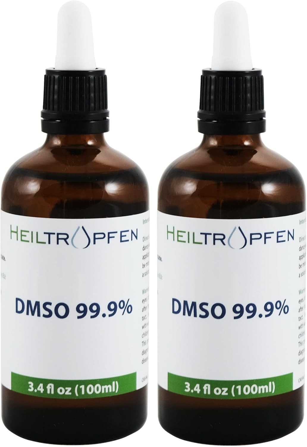 2X 100ml DMSO Pharmaceutical Grade – Low Odor Liquid for Therapeutic Use