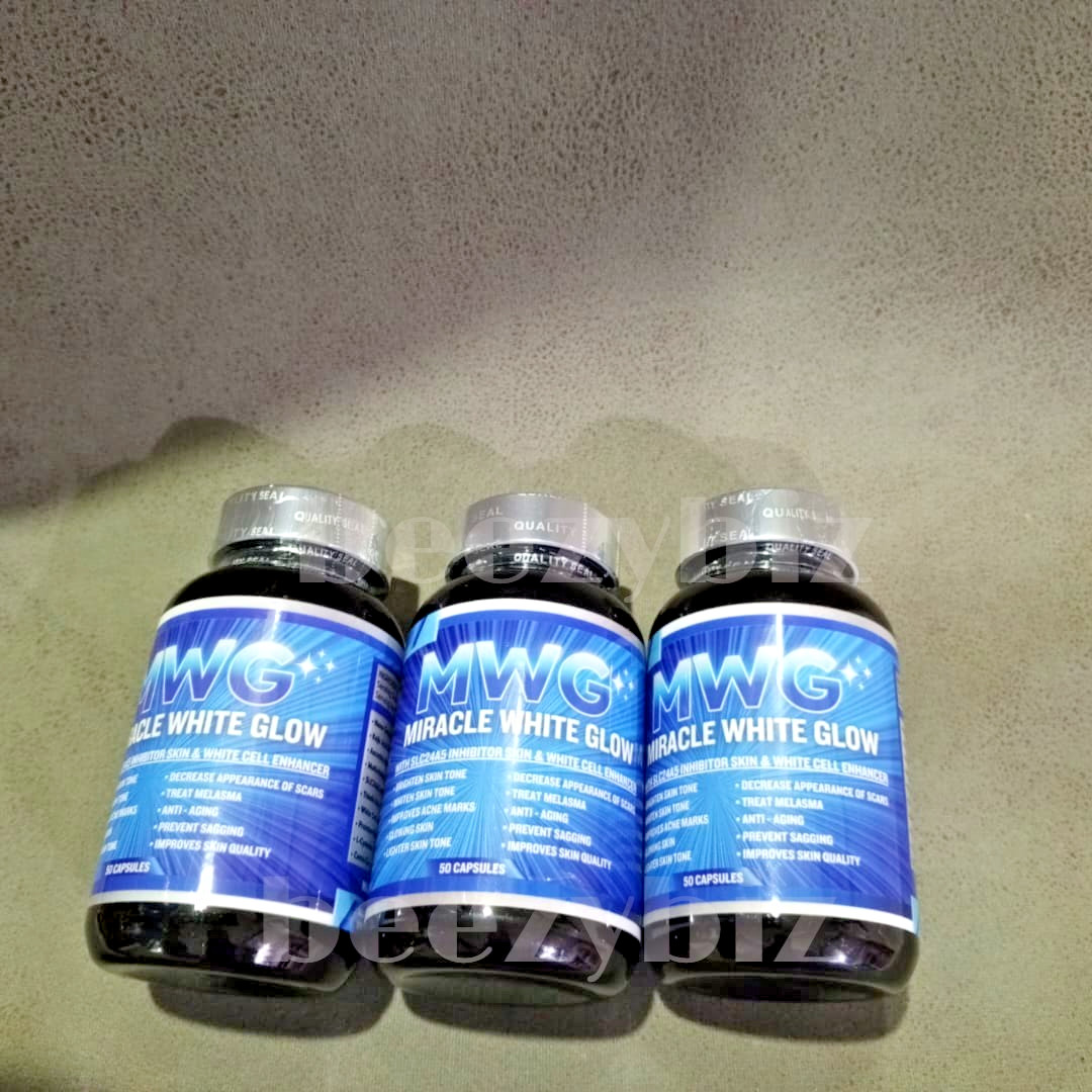 MWG MIRACLE White Glow With SLC24A5 inhibitor 50/bottle 1-3x BOTTLE WHOLESALE