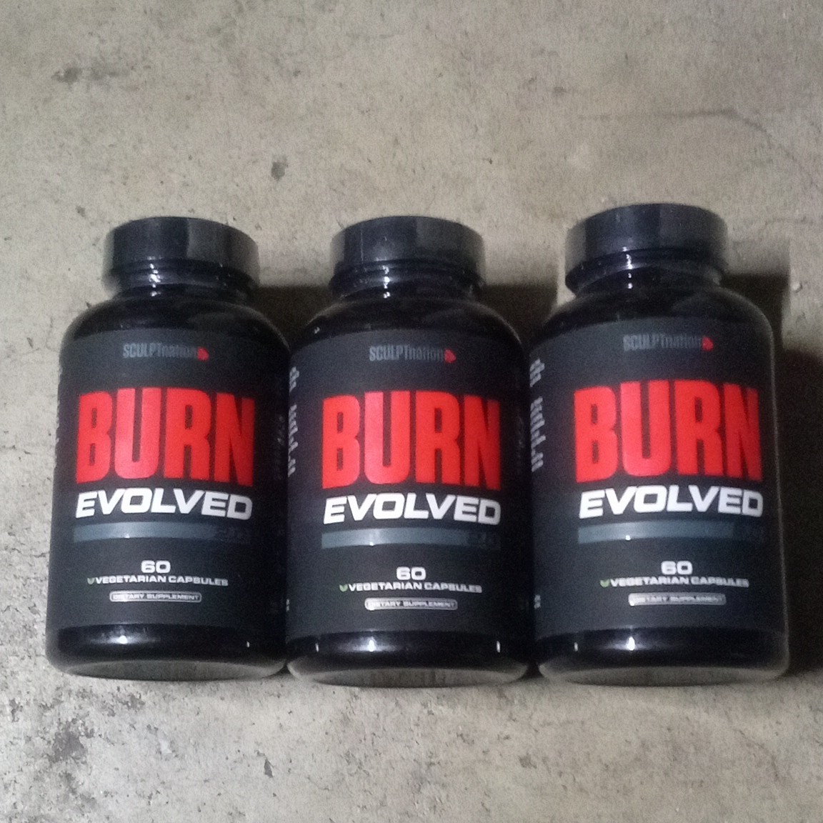 Pack of 3 Burn Evolved 2.0 Thermogenic Fat Burner Weight Loss New Sculptnation