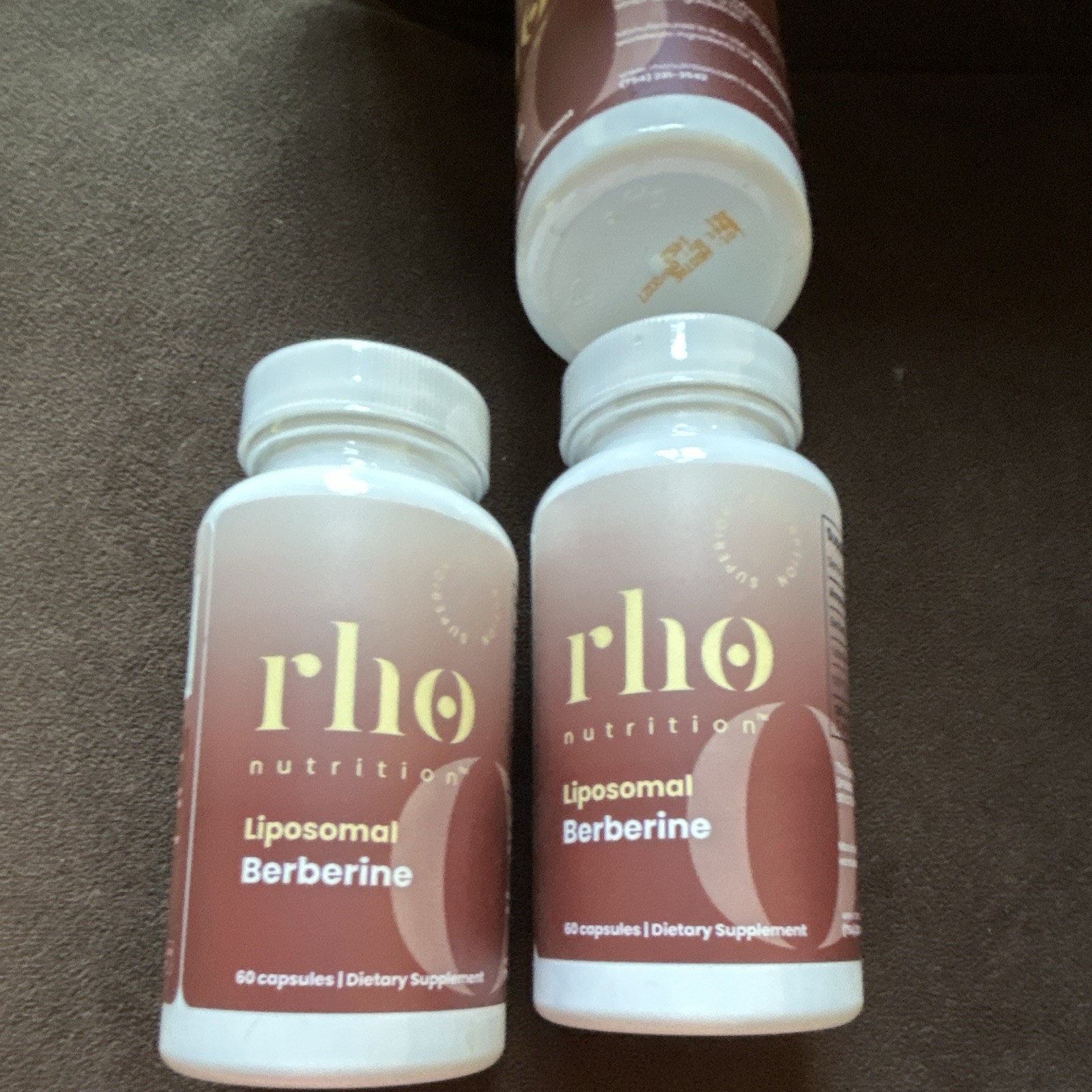 Rho Nutrition Liposomal Berberine 300 mg 60 Capsules Vegetarian GMP Metabolism