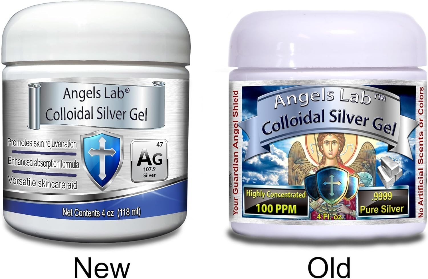 Advanced 4 oz Colloidal Silver Gel – Fast-Acting Skin Treatment for Irritations
