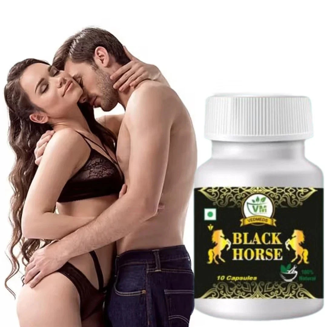 VEDMEDS Black Horse Platinum Capsules 30 – Premium Men Wellness Formula