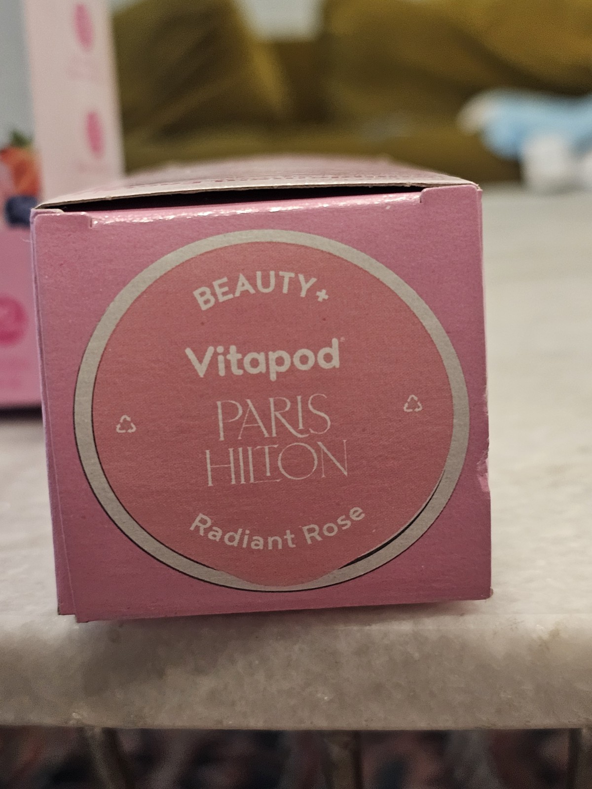 2 * Boxes Of-vitapod Paris Hilton Radiant Rose Drink Pods (7- Pods Per Box)