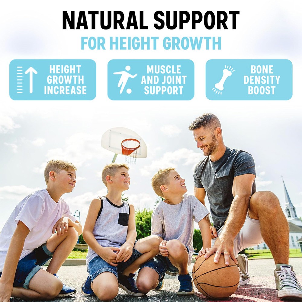 Calcium Zinc Vitamin D3 K2 Gummies Immune Bone Height Growth Muscle Health US