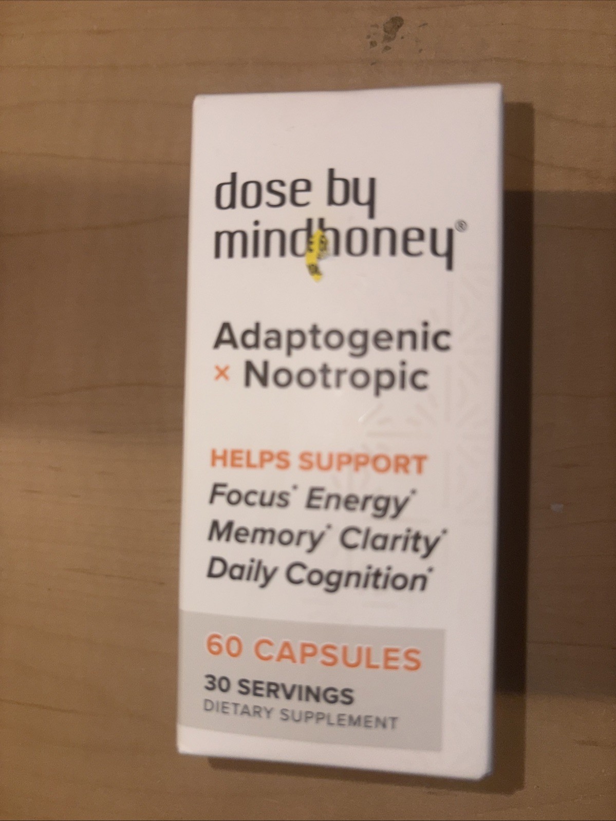 MINDHONEY | DOSE 60 Count Premium All-in-One Nootropic Brain Supplement Exp 8/26