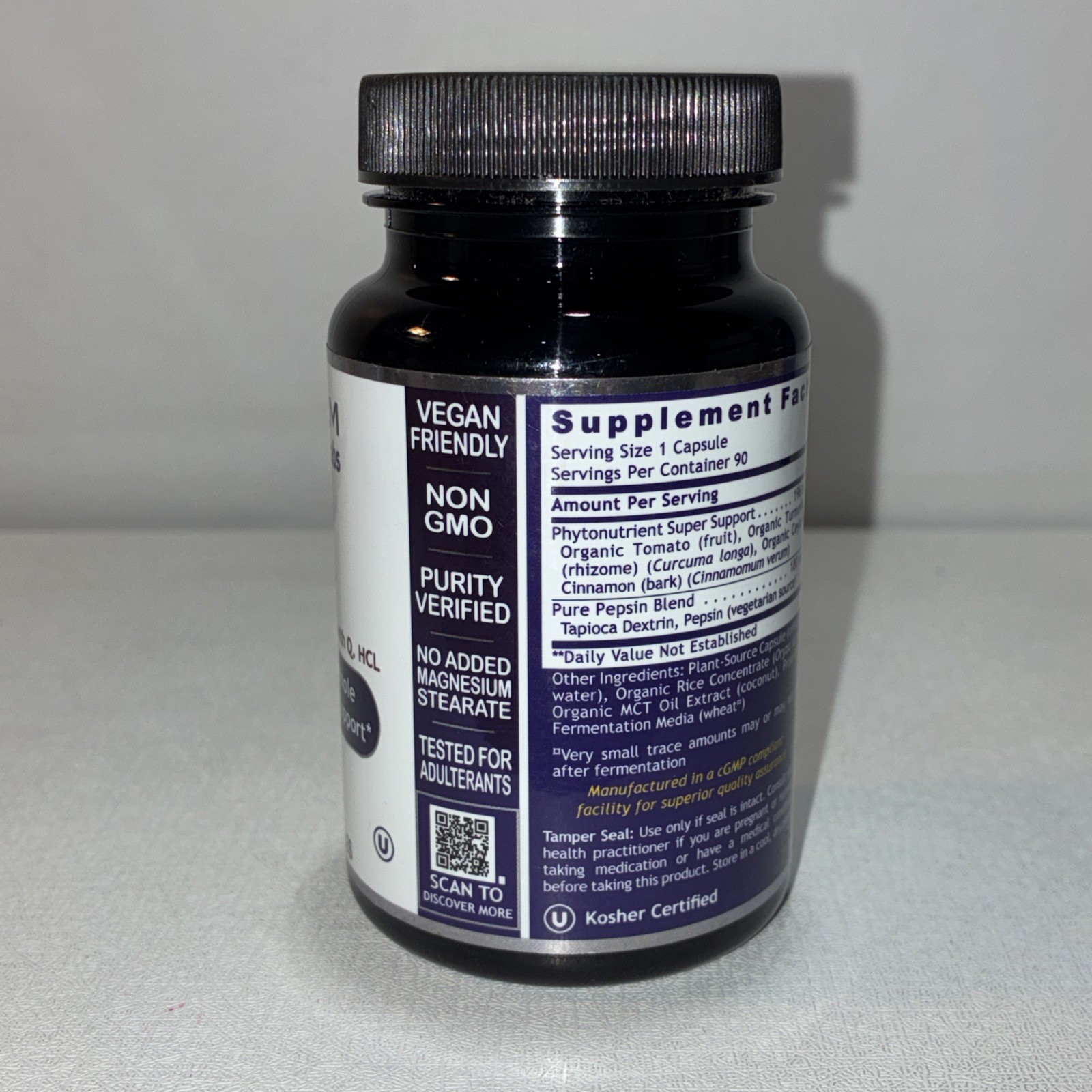 Sealed Quantum Nutrition Labs Quantum HCL Activator Supplement 90 Capsules