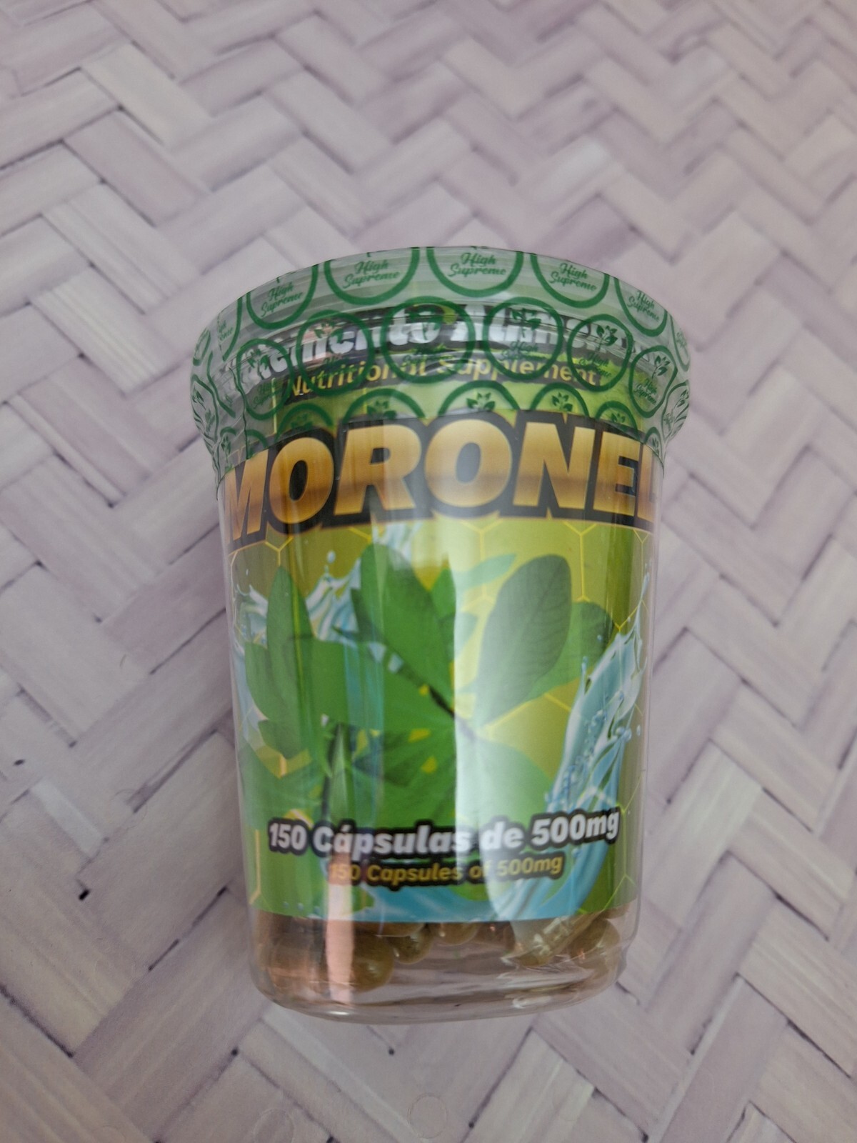 Moronel 150 Capsulas La Planta de Vida 100% Natural Free Shipping