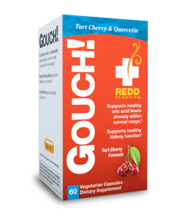 Redd Remedies Gouch Dietary Supplement 60 Capsules – Uric Acid – Kidney Support