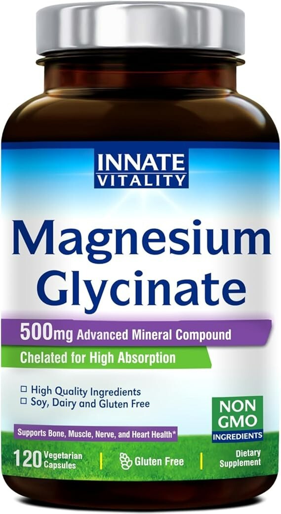 Glicinato de magnesio Formulado para la calma, el sueño y la relajación muscular