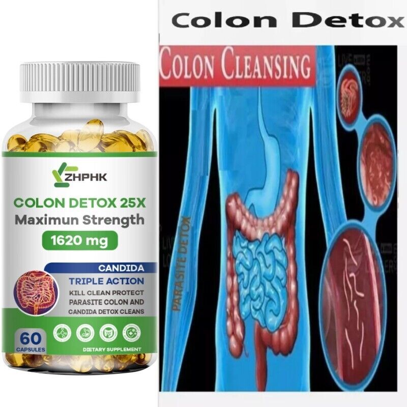 Parasite Blast Detox Complex 1620mg – Colon Cleanse & Supports Digestion Health