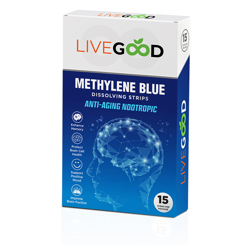 LiveGood Mitocondria Energy Boost Nootropic brain health dissolving sublingual