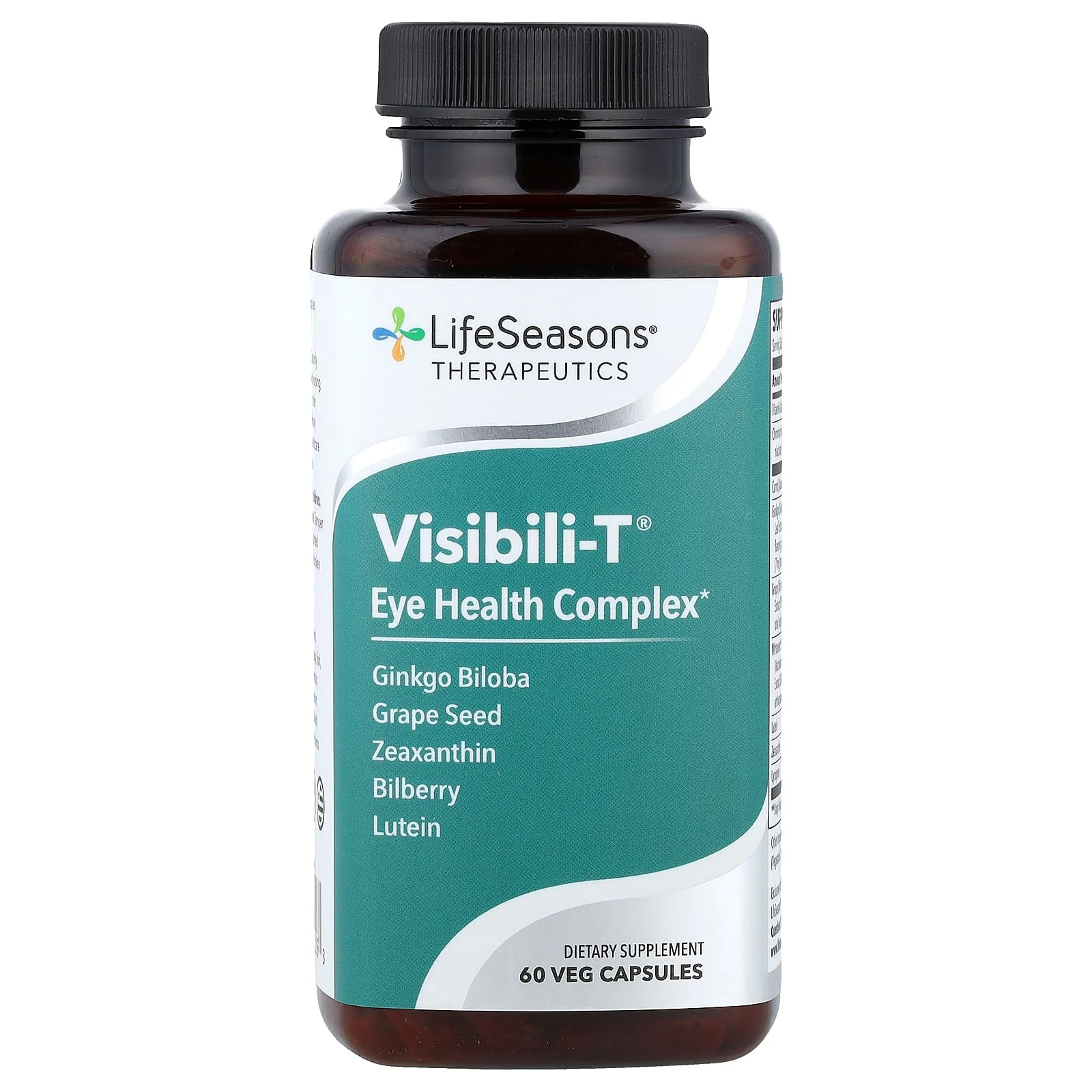2 X LifeSeasons, Visibili-T�, Eye Health Complex, 60 Veg Capsules