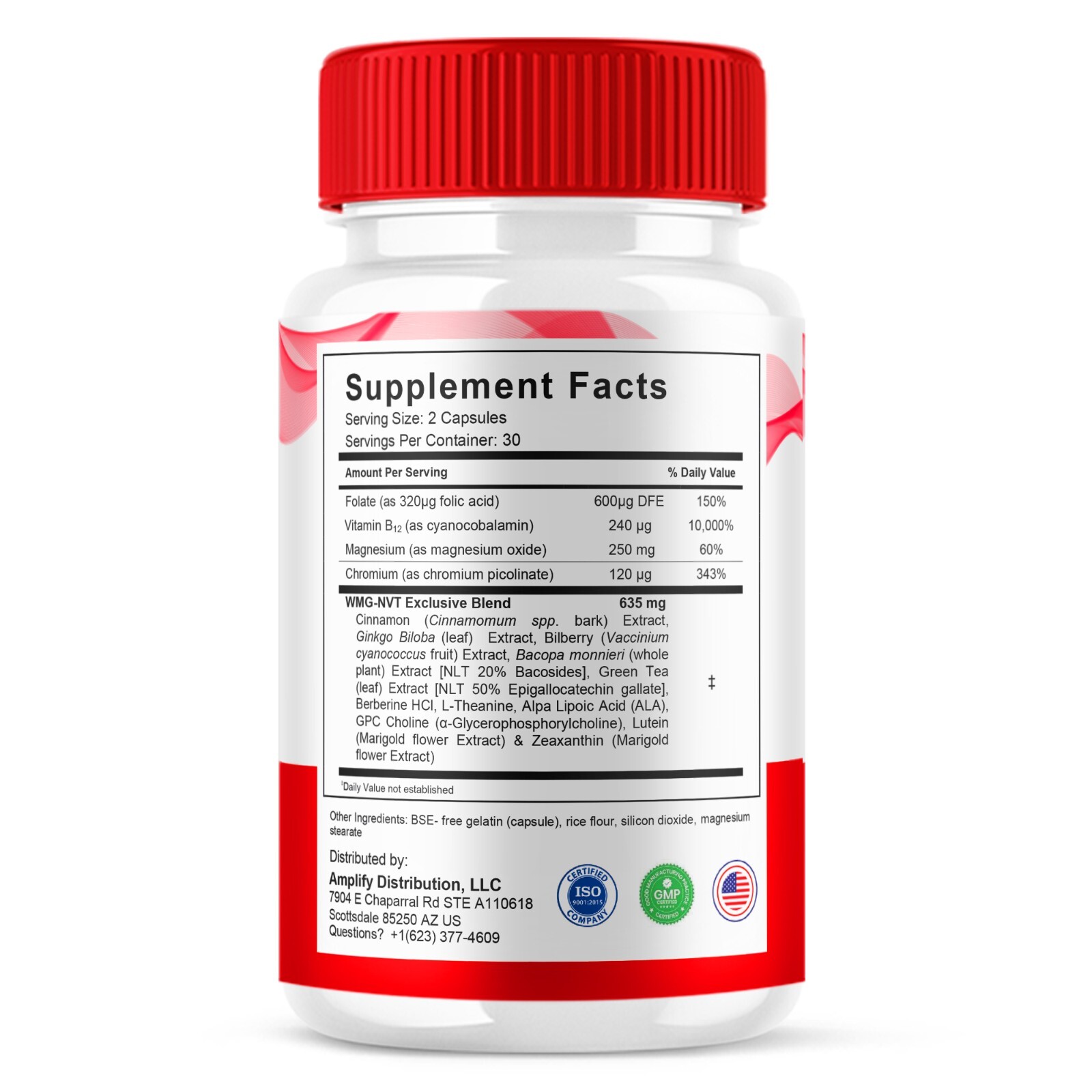 Vision Support Capsules, VisionSupport Sight Support (60 Capsules)