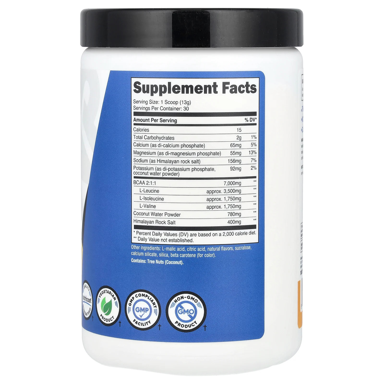 2 X Nutricost, Performance, BCAA+, Peach Mango, 14 oz (393 g)