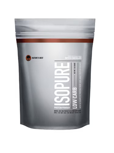 2 X Isopure Protein Powder Low Carb Dutch Chocolate — 20 Servings