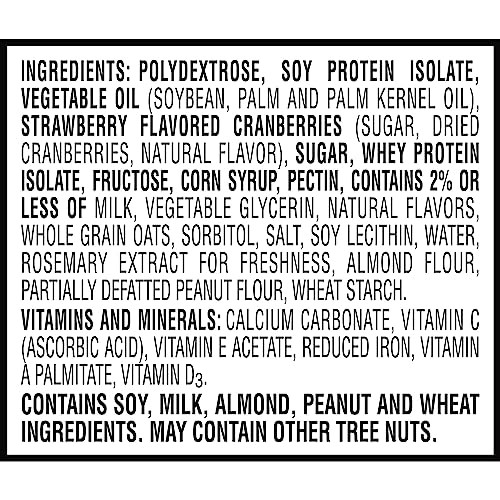 Kellogg’s Special K Strawberry Protein Meal Bars 6 Count 12G Protein Snack