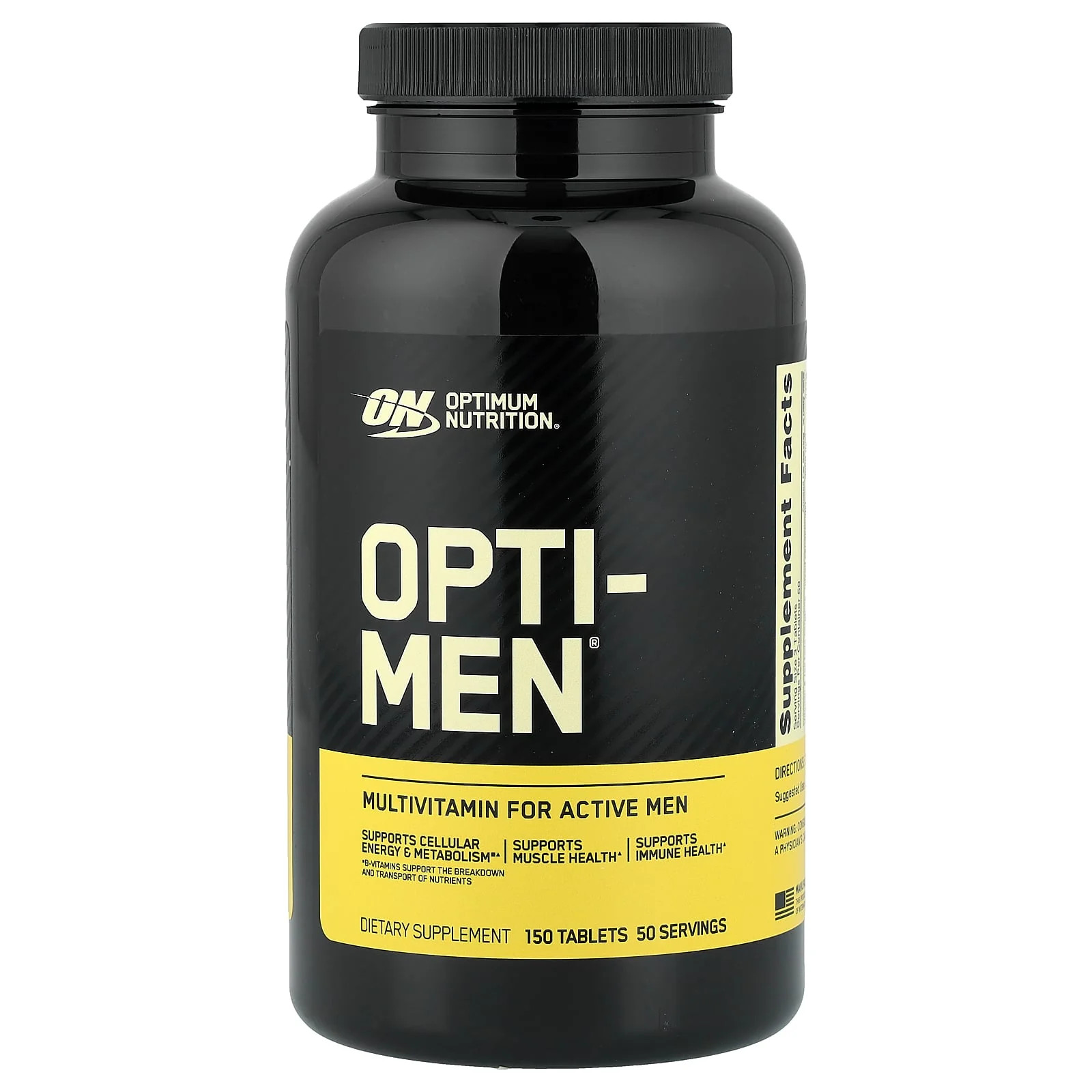 2 X Optimum Nutrition, Opti-Men�, Multivitamin For Active Men, 150 Tablets