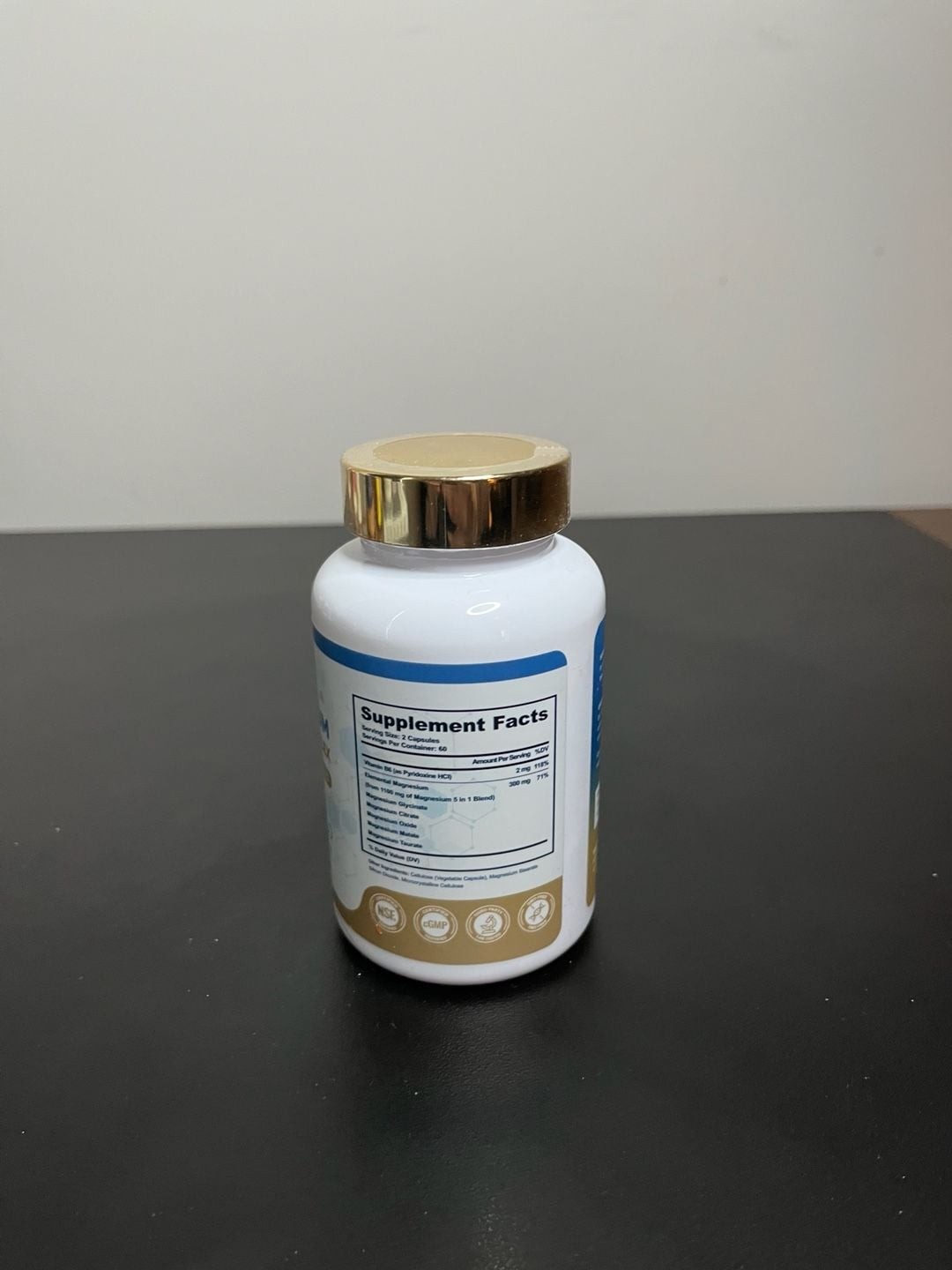 Funrich Magnesium 5X Complex Dietary Supplement 300mg with Vitamin B6