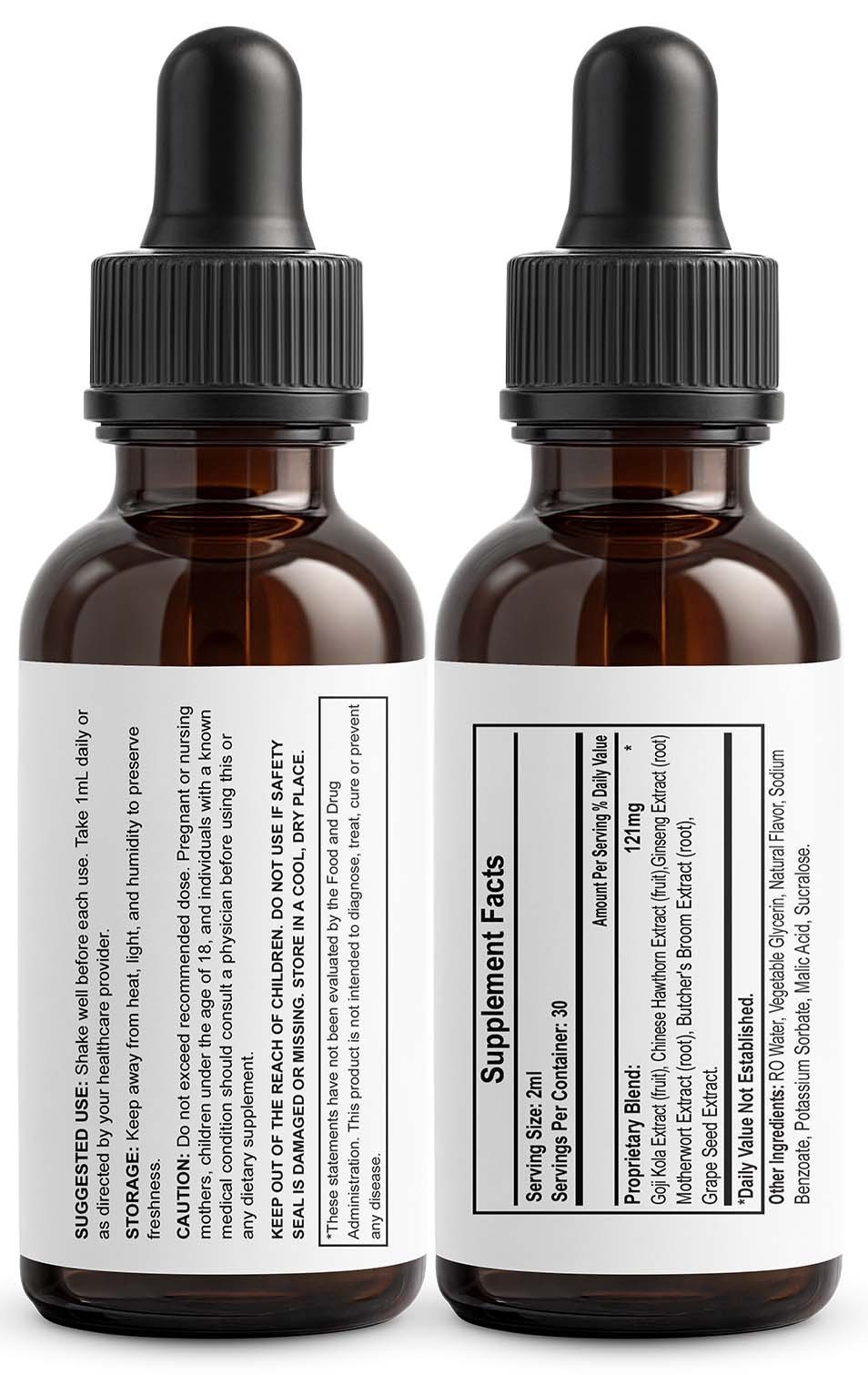 Visium Max Liquid Drops, Extra Strength VisiumMax, All Natural Formula (6 pack)