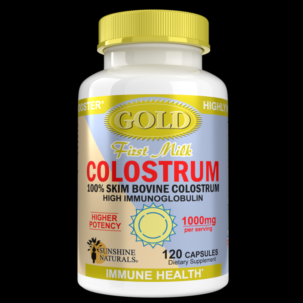 Sunshine Naturals Colostrum Plus Amino Acids Complex 120 Capsules
