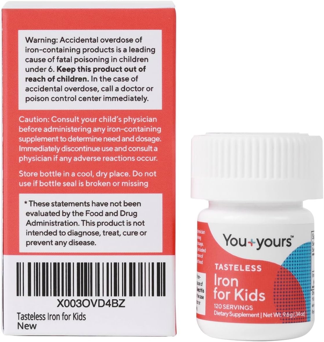 Children’s Tasteless Iron – Just One Ingredient