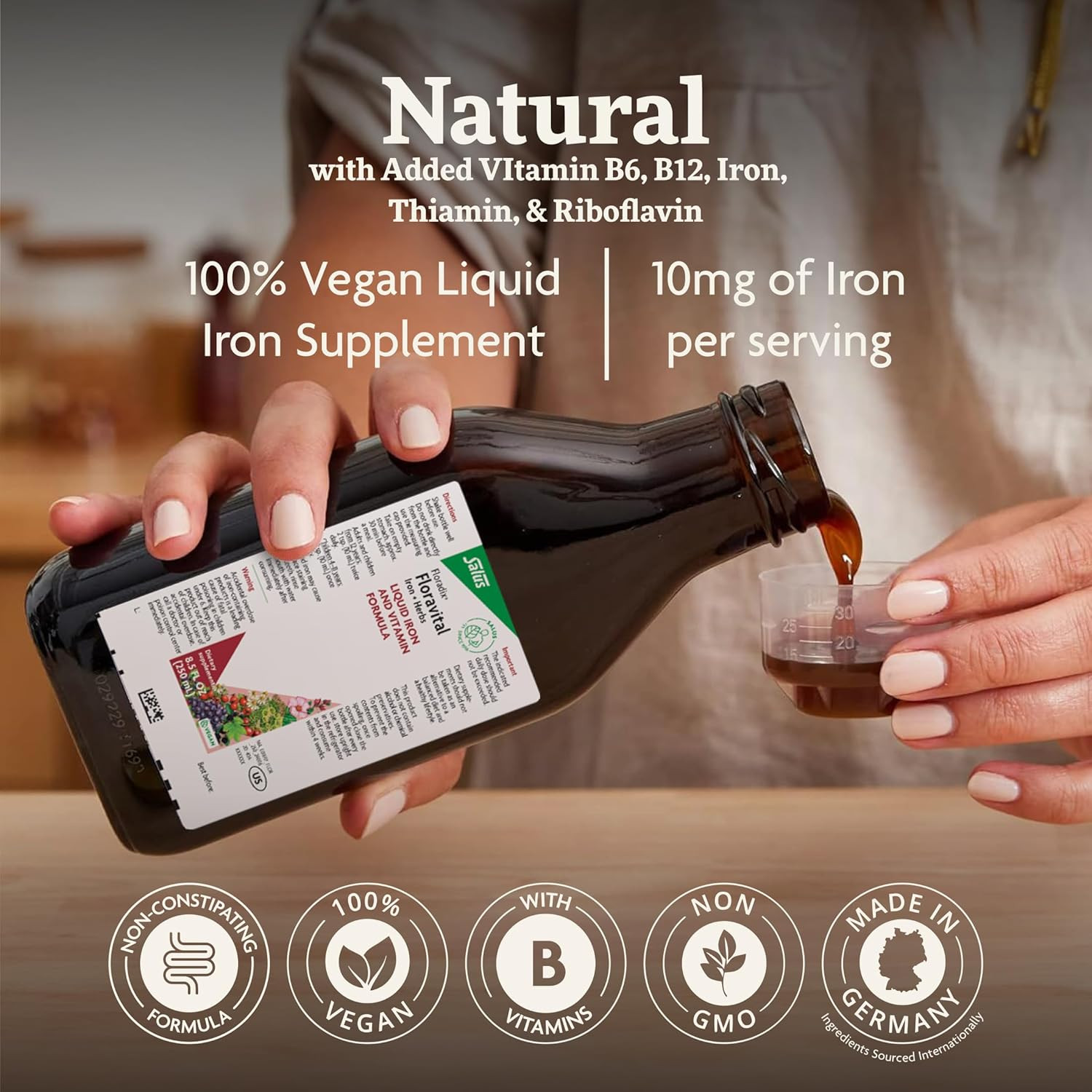 Floradix Liquid Iron And Vitamin Formula – 500ml