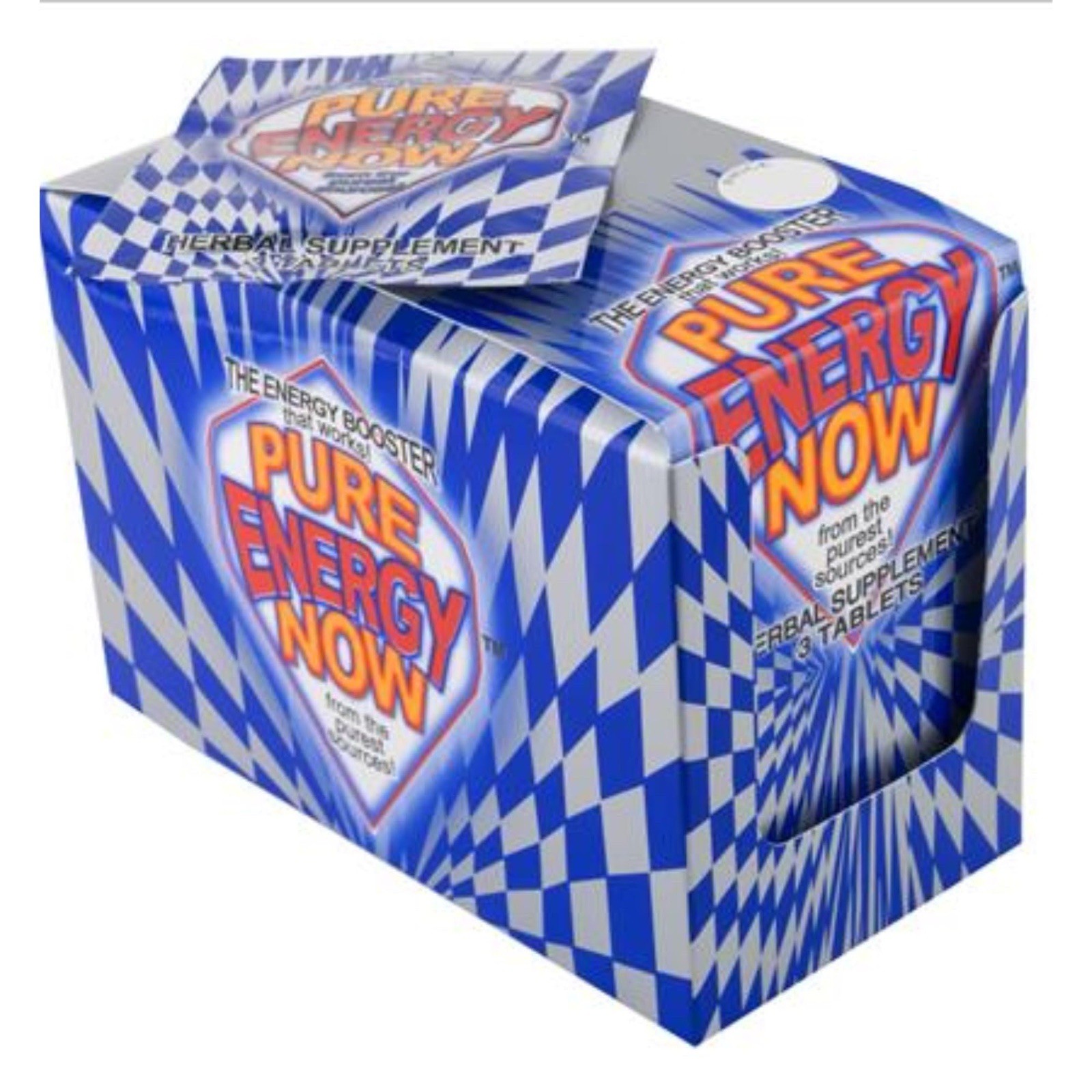 Energy Now Pure Supplements 24 Packs 3 Pills In Each Pack