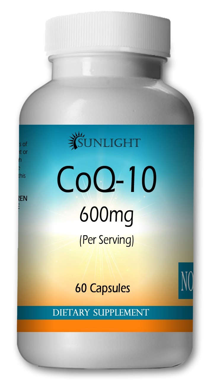 Co Q-10 Capsule 600mg Per Serving /Quality Supports Heart Health A Smart Choice/