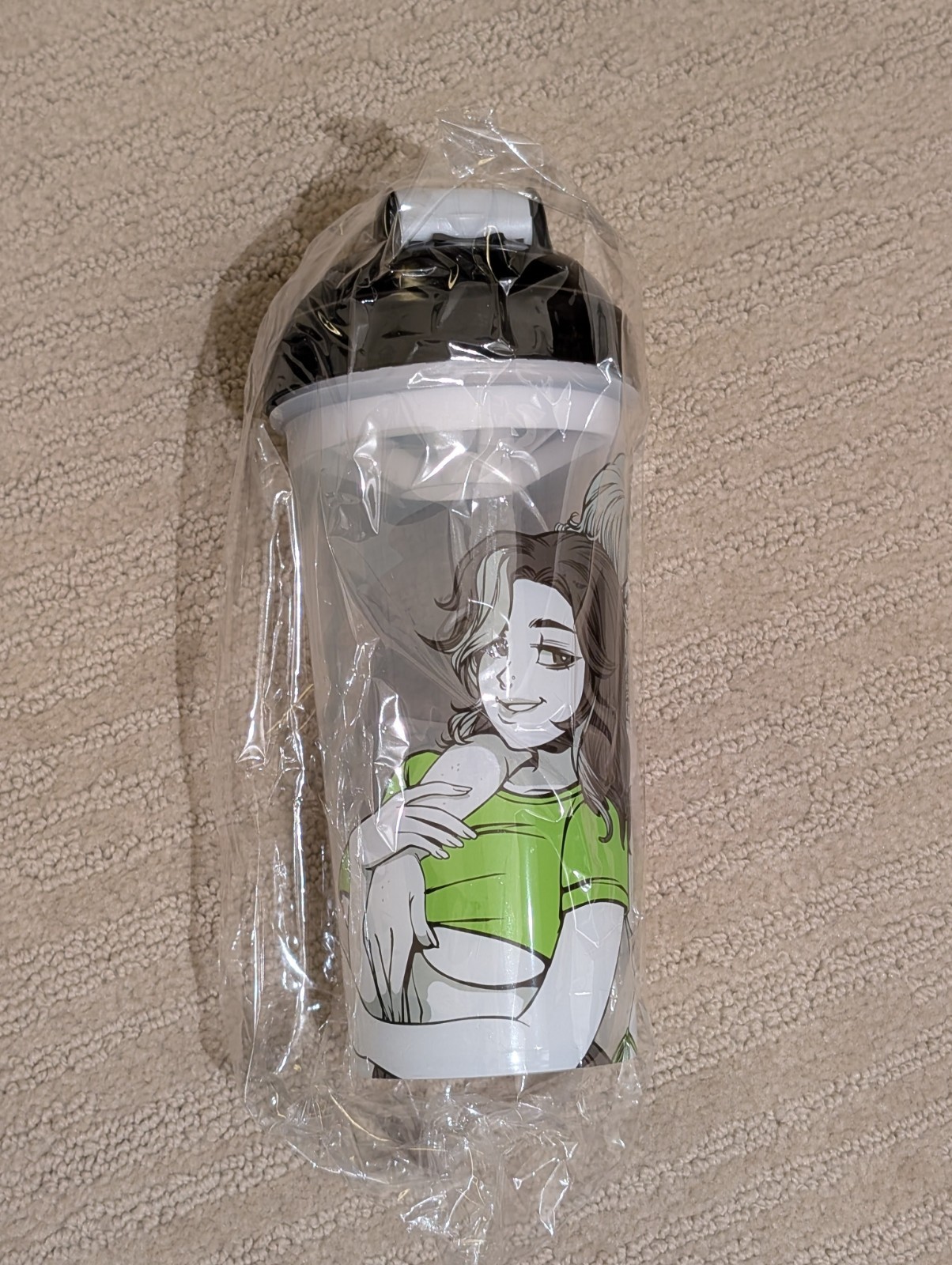 Gamersupps GG PayMoneyWubby Waifu 24oz Shaker Cup All Over Print V2