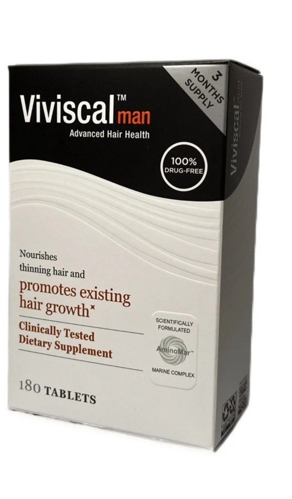 viscal Vi Men’s Hair Growth Supplements 180 Tablets – 3 Month Supply