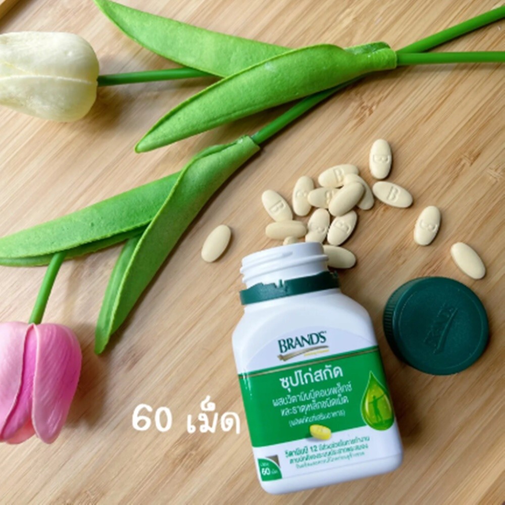 60 Tablets x 3 Bottles Brand’s Essence of Chicken in Tablets Vit B Complex, Iron