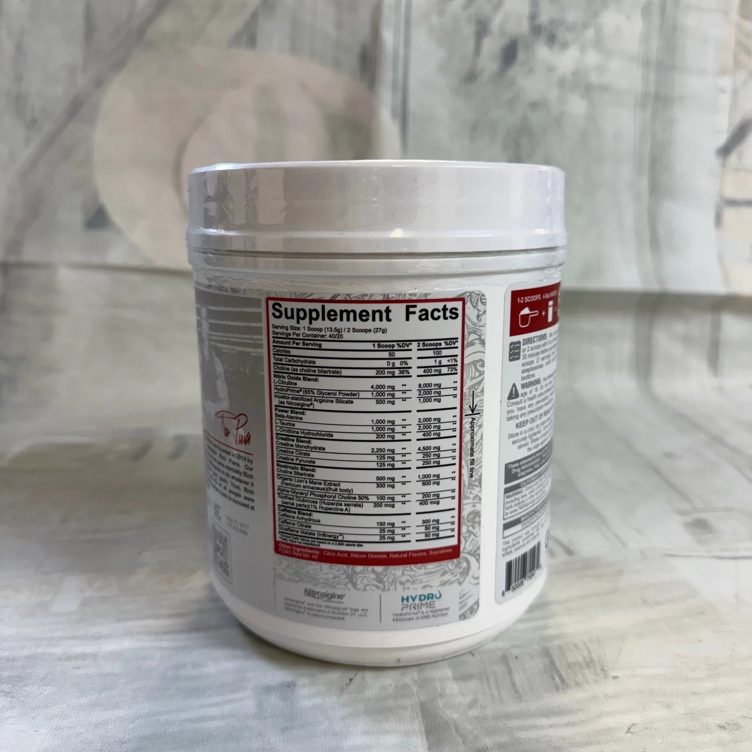 5% Nutrition Reloaded High Stim Pre-Workout | Ultra Energy FRUIT PUNCH EXP.07/28