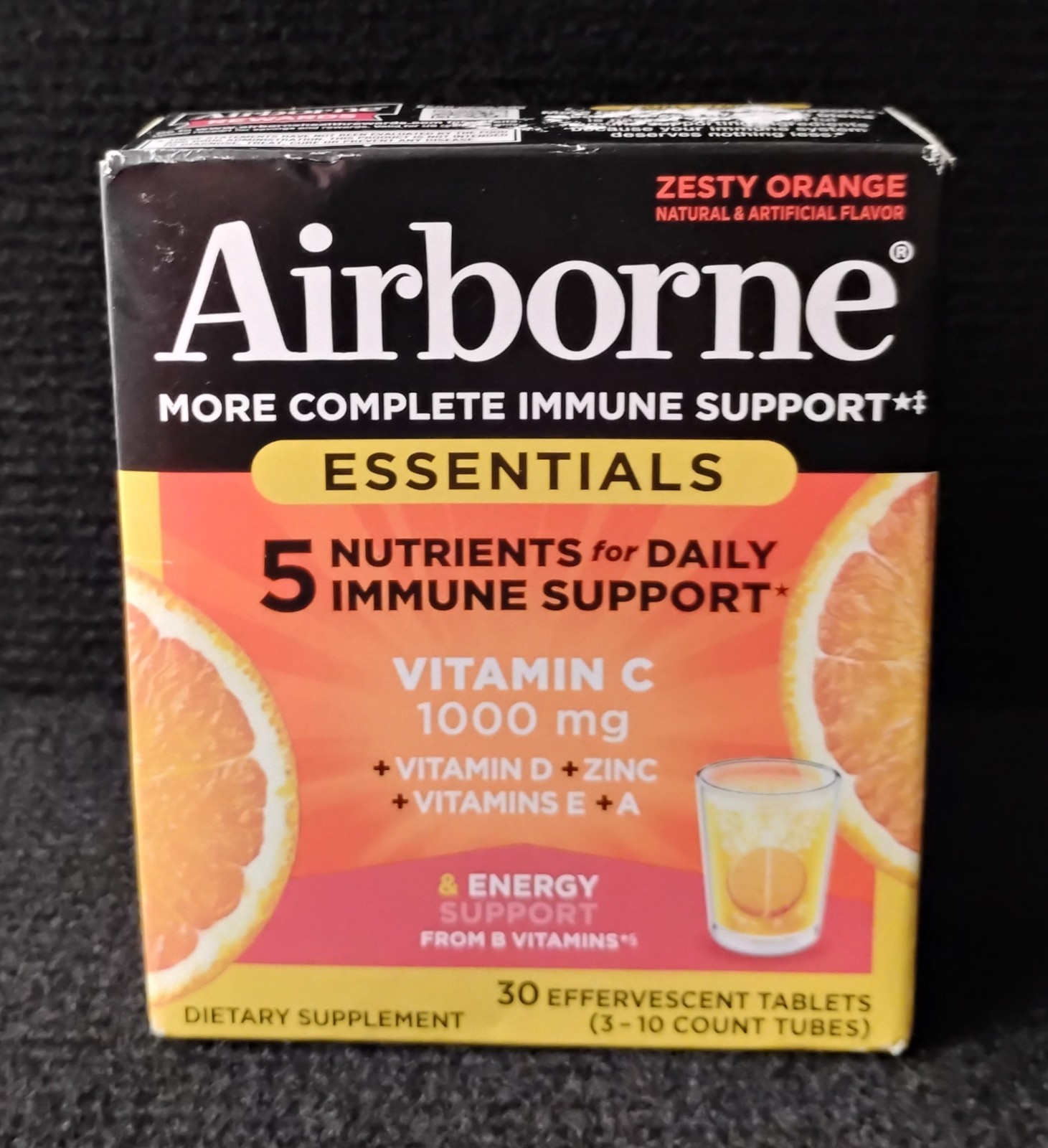 Airborne Immune Support 30 Tablets Unopened Box