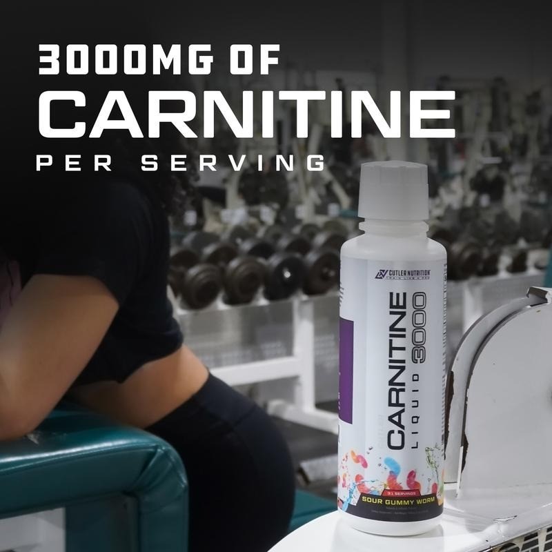 cutler nutrition 2 Pack Carnitine 3000 Liquid Supplement For Energy Recovery