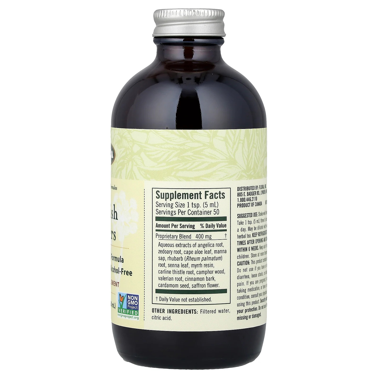 2 X Flora, Swedish Bitters, 8.5 fl oz (250 ml)