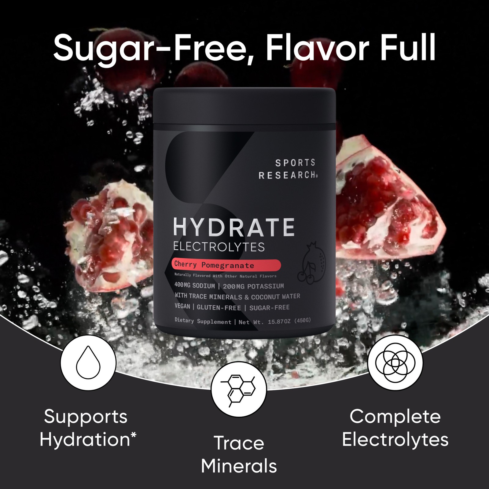 Hydrate Cherry Pomegranate (90 servings)