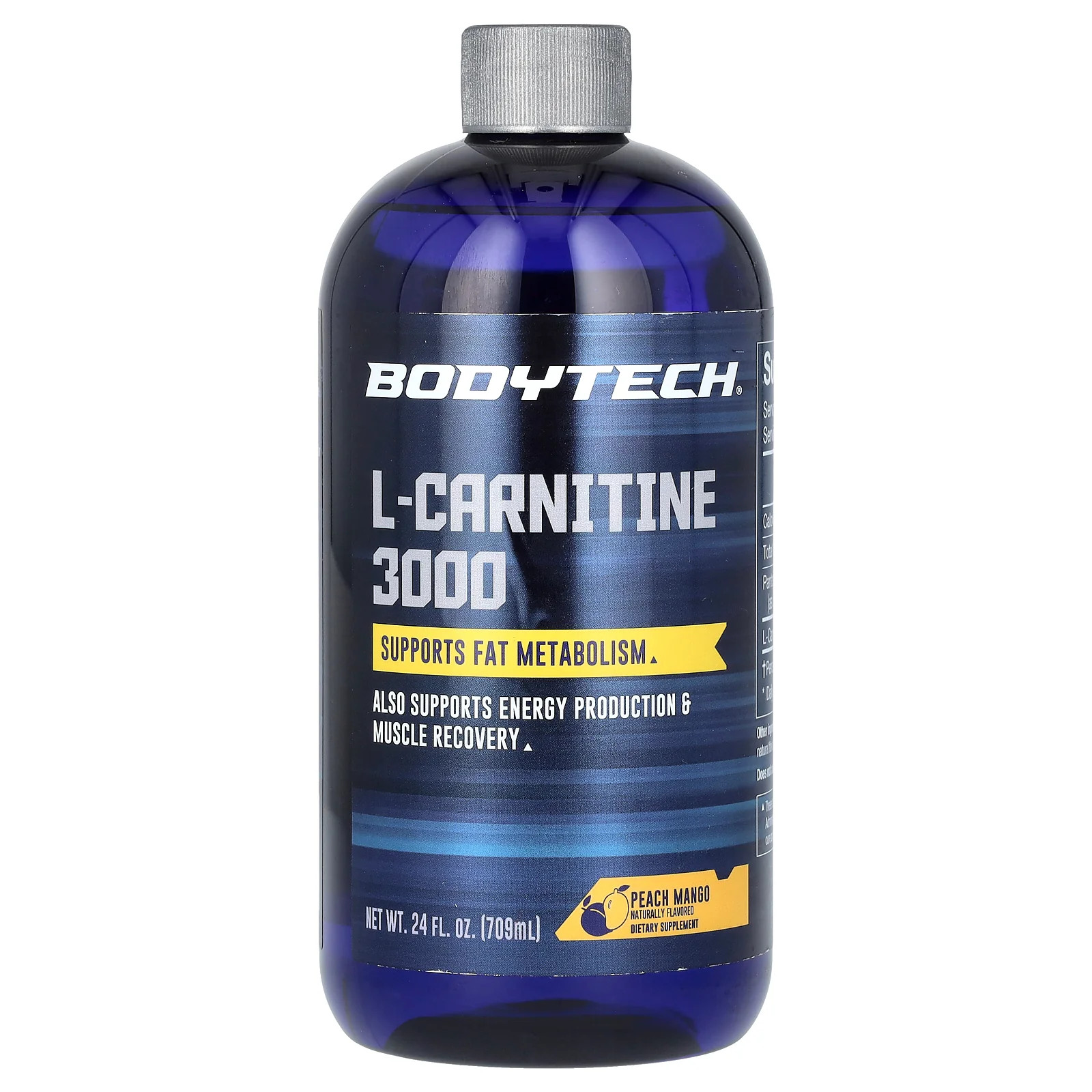 2 X BodyTech, L-Carnitine 3000, Peach Mango , 24 fl oz (709 ml)