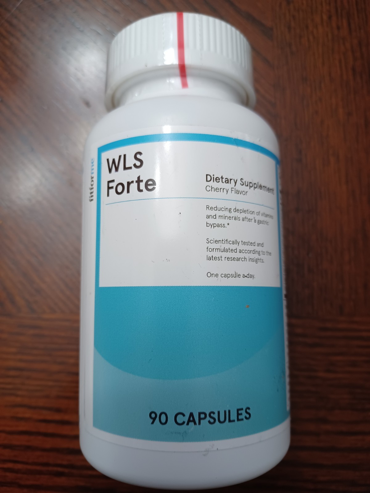 WLS Forte FitForMe Bariactric Multivitamins 90 Capsules Cherry Exp 05/2025