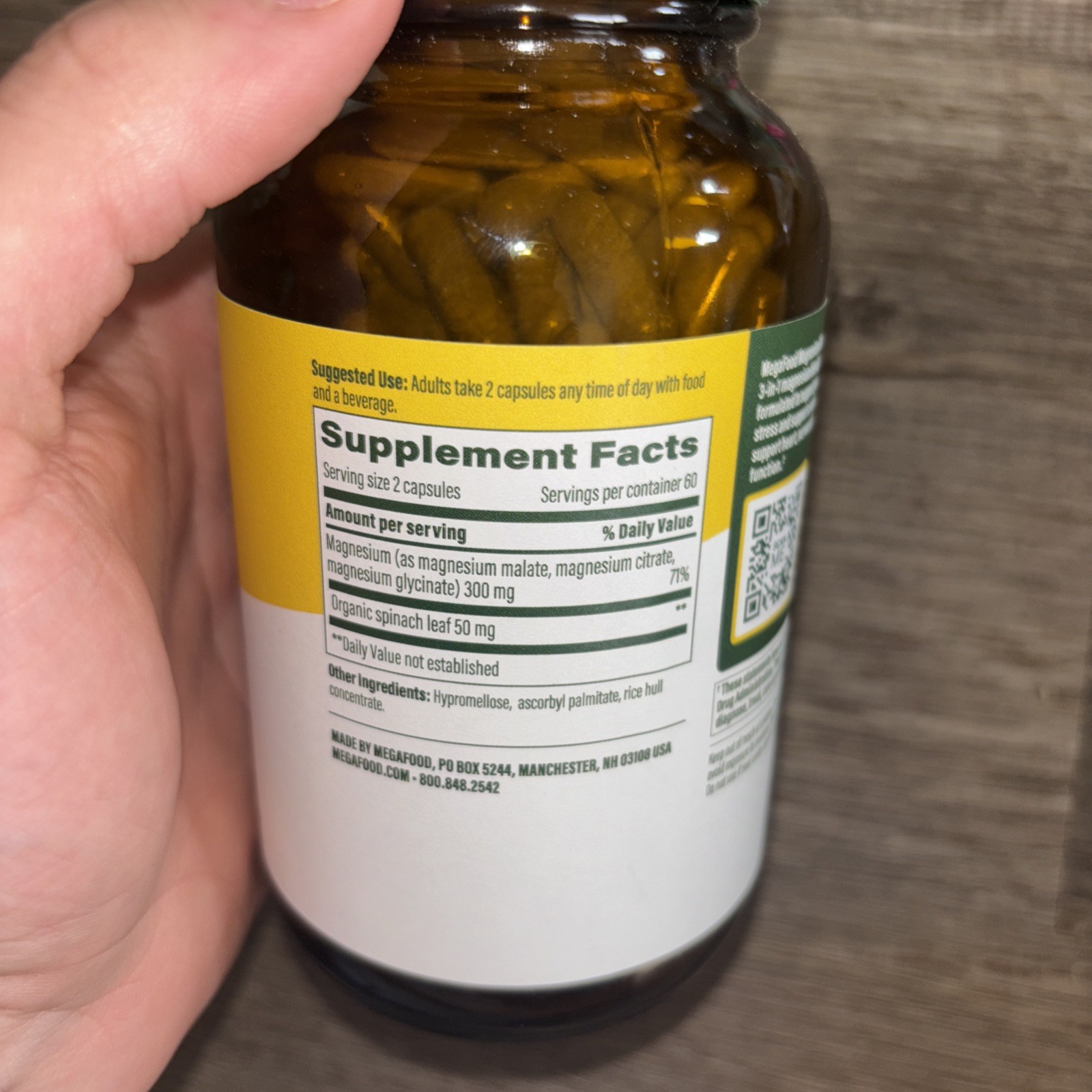 Megafood Magnesium Glycinate, Citrate & Malate